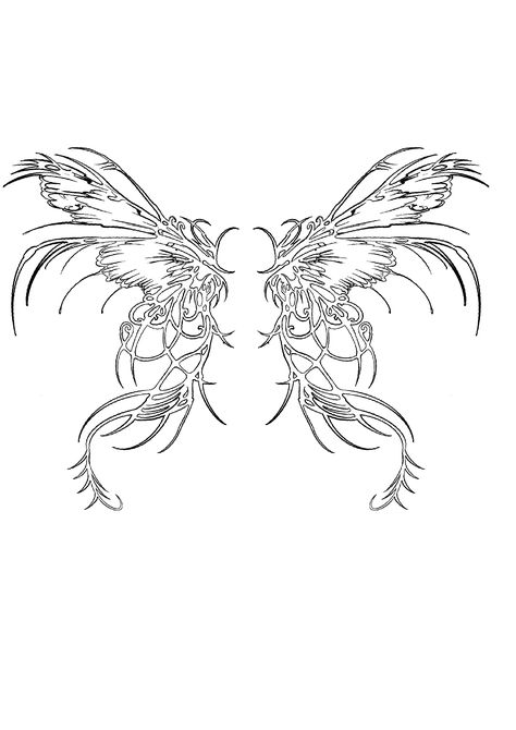 Cybersigilism Wings, Sigilism Art, Chest And Back Tattoo, Cute Tats, Wing Tattoo, Wings Tattoo, Dark Tattoo, Wings Design, Name Tattoo