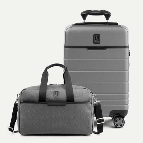 Elevate Your Travel Experience with Travelpro® x Travel + Leisure®! 🌟 Say goodbye to travel hassles with our Compact Carry-on Spinner and UnderSeat Tote Luggage Set. Crafted with precision and designed for convenience, this set is perfect for all your travel needs. Whether you're jet-setting across the globe or taking a weekend getaway, travel in style and comfort. ✈️ 🔗 Shop Now: https://collabs.shop/3xp5a3 #TravelPro #TravelEssentials #CarryOnLuggage #TravelInStyle #TravelGear #TravelLife... Carryon Luggage, Hardside Luggage Sets, Slim Backpack, Packing Bags Travel, Hard Shell Luggage, Briefcase Women, Lightweight Luggage, Hardside Luggage, Suitcase Bag