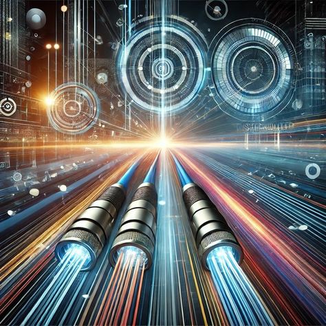 Fiber Distributed Data Interface (FDDI), developed in 1986, was a standard for data transmission on fiber optic lines in local area networks that could operate at speeds up to 100 Mbps. It utilized a dual-ring architecture to provide fault tolerance and high availability across its network. FDDI played a significant role in the development of wide area networking, offering more reliable and faster connections than existing coaxial cable systems. #TechLanes #NetworkFacts #Technology Ring Architecture, Local Area Network, Transmission Line, Coaxial Cable, Data Transmission, It Network, Local Area, Fiber Optic, Speed Up