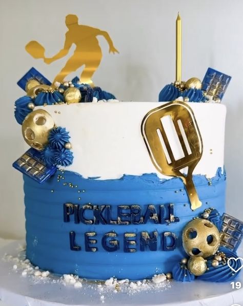 Pickleball Themed Cakes, Pickleball Cake Ideas, Pickleball Cake, Cake Techniques, Custom Cake, Custom Cakes, Pickleball, Cake Ideas, Party Ideas