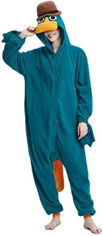 Perry The Platypus Onesie, Parry The Platypus Costume, Perry The Platypus Costume, Platypus Costume, Perry Platypus, Onesies Adult, Sleepwear For Men, Perry The Platypus, Animal Onesie