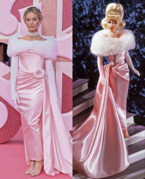 Barbie Theme Dress, Barbie Movie Dresses, Barbie Movie Costumes, Barbie Movie Outfits, Movie Premiere Outfit, Liminal Space, Liminal Spaces, Barbie Movie, Iconic Dresses