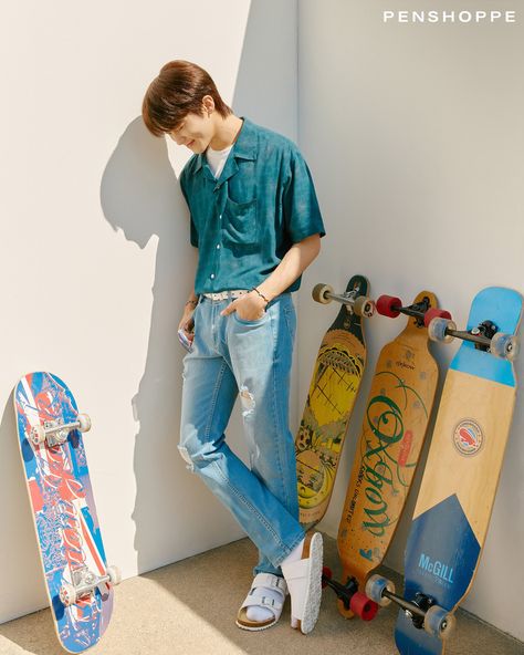 Passed The Vibe Check, Nct Mark, Vibe Check, On The Bright Side, Summer Denim, Mark Nct, Bright Side, Beach Vibe, Summer Looks