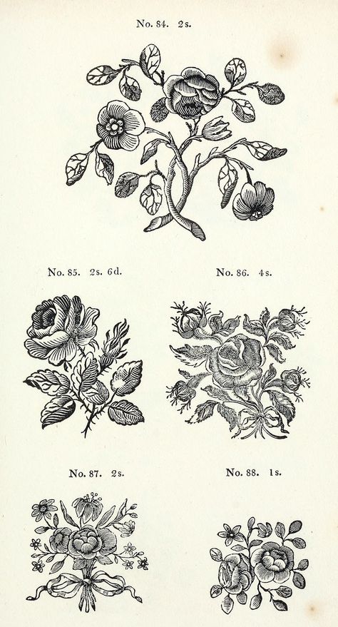 oldbookillustrations:  Floral ornaments, from A specimen of printing types, by Wm Caslon, letter-founder to the King. London, 1798. Via archive.org. Medieval Tattoo, Floral Ornaments, Esoteric Art, Occult Art, Antique Illustration, Arte Inspo, Botanical Drawings, Medieval Art, Old Book