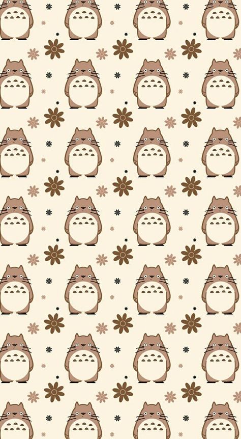 Imagem de pattern and wallpaper Totoro Art, Studio Ghibli Background, Ghibli Artwork, Studio Ghibli Art, Cat Character, Ghibli Art, Ghibli Movies, My Neighbor Totoro, Kawaii Wallpaper