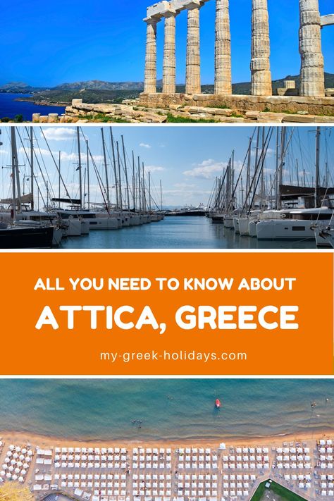 Greece Beautiful Places, Attica Greece, Places Photography, Travel Aesthetics, Greece Travel Guide, Local Travel, Athens Greece, Greece Travel, Apartments For Rent