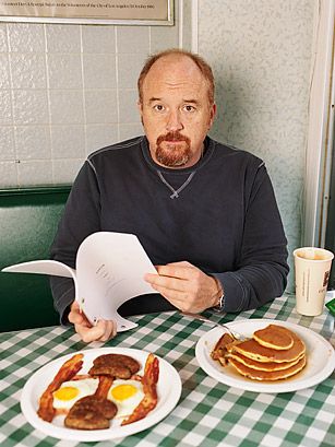 dek Louis Ck, People Reading, Sweet Guys, Best Portraits, Influential People, Interesting People, Time Magazine, Music Books, Funny People