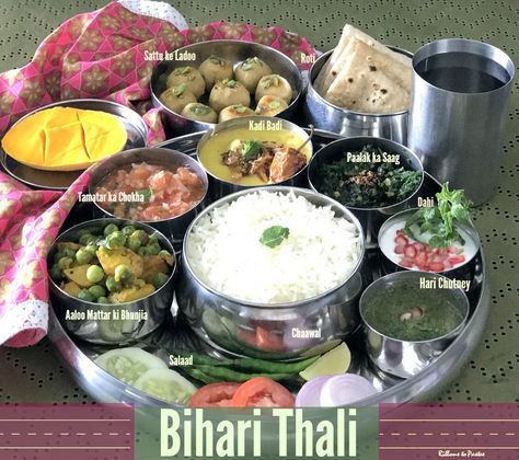 I added "Bihari Thali and Protein Rich Kadi Badi - Vaishali" to an #inlinkz linkup!http://ribbonstopastas.com/recipe/bihari-thali-and-protein-rich-kadi-badi/ Satvic Food, Bihari Food, Food Thali, Vitamin B 12, Ayurveda Recipes, B 12, India Food, Food Is Fuel, Cooking Art