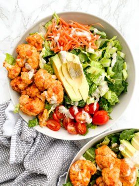 Inspiralized: Recipe Index Gluten Free Buffalo Cauliflower, Buffalo Cauliflower Salad, Cauliflower Dip, Using Almond Flour, Buffalo Cauliflower Recipes, Cauliflower Recipes Healthy, Buffalo Cauliflower Bites, Vegan Summer Recipes, Buffalo Cauliflower