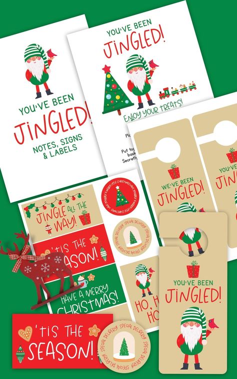 FREE Printable You've Been Jingled PDF Game You’ve Been Jingled Printable, You’ve Been Jingled, You've Been Jingled Free Printable, You've Been Jingled, You've Been Elfed, Fun Printables For Kids, Birthday Party Crafts, Fun Printables, Pay It Forward