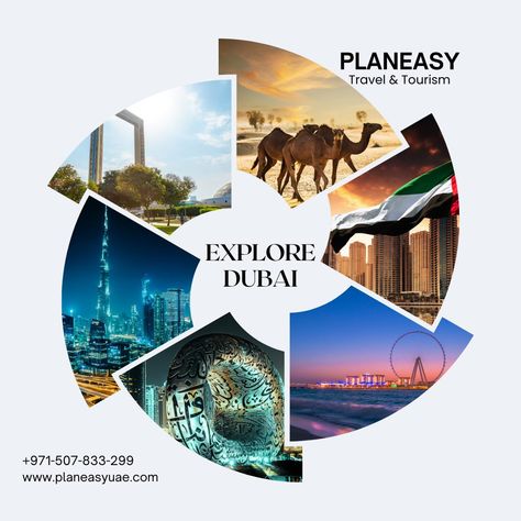 Explore Dubai with PlanEasy Travel & Tourism National Day, Travel And Tourism, Travel Agency, Dubai, Thailand, Tourism, Travel