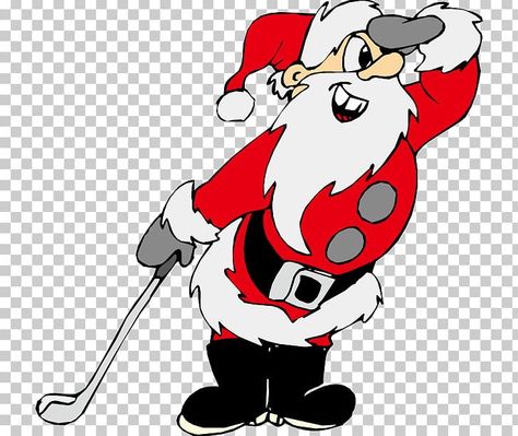 Golf Clip Art, Ball Cartoon, Golf Cards, Hook Em Horns, Christmas Clip Art, Christmas Golf, Christmas Yard Art, Christmas Elements, Cartoon Christmas