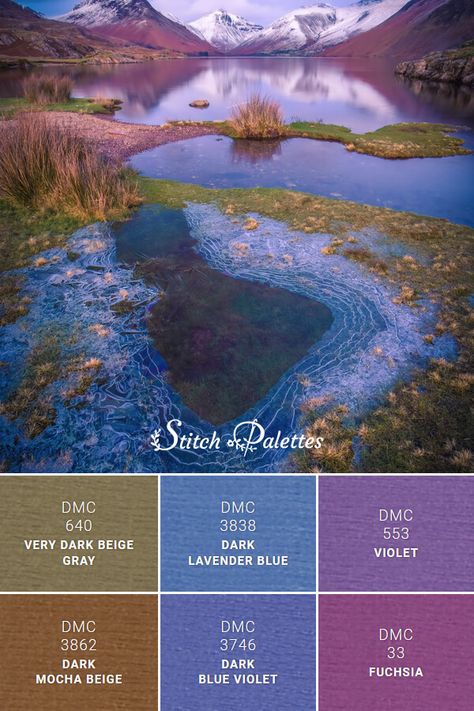 Dark Academia Blue Color Palette, Blue Purple Cream Color Palette, Navy Purple Color Palette, Dark Blue And Purple Color Palette, Purple And Blue Colour Palette, Scotland Color Palette, Van Gogh Color Palette, Dark Blue And Lavender, Blue And Purple Color Palette