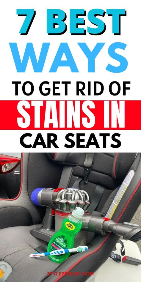 Car seats can quickly accumulate stains from spills, dirt, and everyday use, leaving your vehicle's interior looking less than pristine. Fortunately, there are several effective methods you can use to remove stains from car seats, restoring their appearance and freshness. Whether you're dealing with food and beverage spills, grease, ink, or other stubborn stains, these nine simple techniques can help you tackle the problem and keep your car seats looking clean and inviting. Remove Grease Stain, Clean Car Seats, Grease Stains, Clean Your Car, Remove Stains, Car Cleaning Hacks, Food And Beverage, Laundry Hacks, Chewing Gum