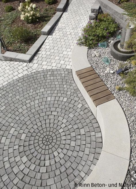 Paver Designs, Outdoor Paving, Landscape Design Drawings, Patio Pavers Design, Paving Design, Driveway Design, Landscape Architecture Design, Garden Landscape Design, Paver Patio