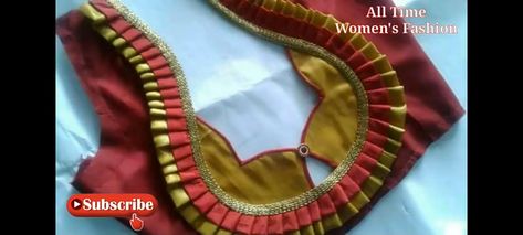 ब्लाऊज डिजाइन New, ब्लाउज बैक नेक डिजाइन, Simple Saree Blouse Designs, Smita Patil, Ruffle Blouse Designs, Blouse Back Neck Design, 50 Blouse Designs, Pattern Blouses, Churidar Neck