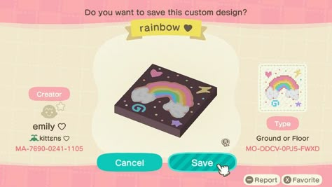 Kawaii Island, Rainbow Island, Pastel Kidcore, Relaxing Game, Animal Crossing Funny, Animal Crossing Wild World, Animal Crossing Villagers, New Animal Crossing, Pattern Code