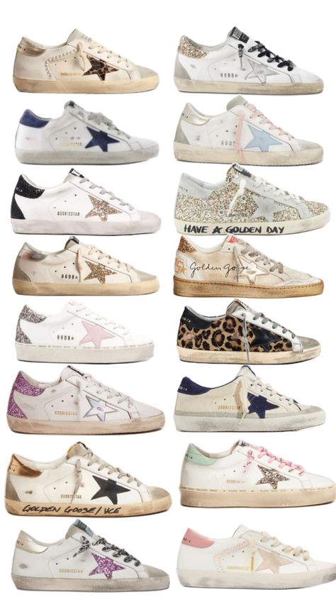 Goose Sneakers, Golden Goose Sneakers, Shoe Inspo, Golden Goose Shoes, Teenager Outfits, Retail Therapy, Trendy Shoes, Dream Clothes, Golden Goose