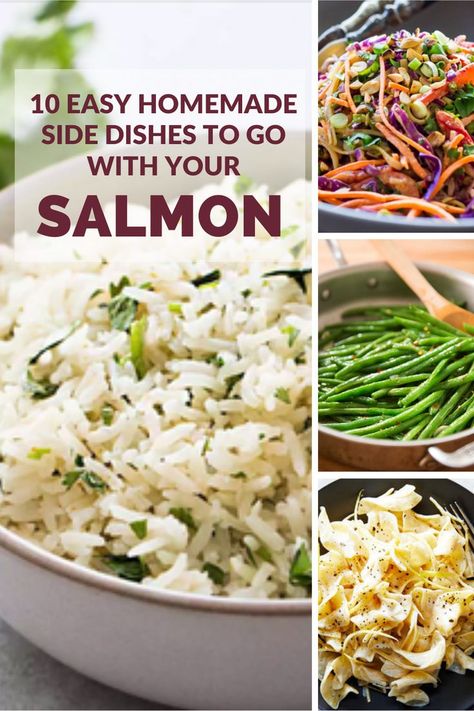 Things To Go With Salmon, Rice Dishes With Salmon, Salmon Side Recipes, Rice That Goes With Salmon, Rice Recipes To Go With Salmon, Best Rice To Go With Salmon, Sides For Salmon Dinner Healthy, What To Serve With Salmon Dinners, Rice Side For Salmon