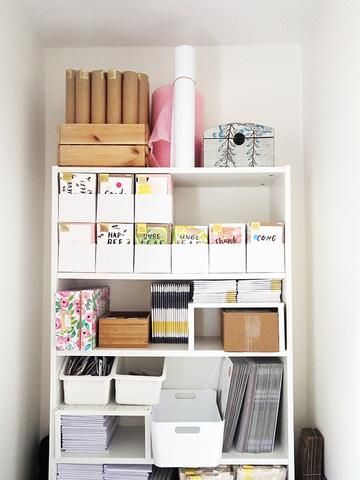 Small Business Office, Business Storage, Office Tour, Small Business Organization, Office Room Decor, Studio Organization, Pinterest Room Decor, So Satisfying, Workspace Inspiration