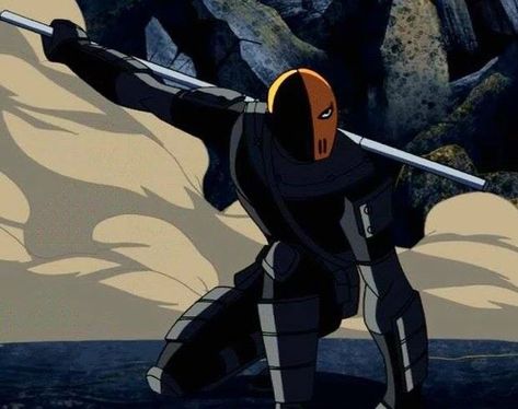 Slade Teen Titans, Teen Titans Icons, Team Titans, Raven And Beast Boy, Deathstroke The Terminator, Slade Wilson, New Teen Titans, The New Teen Titans, Dc Titans