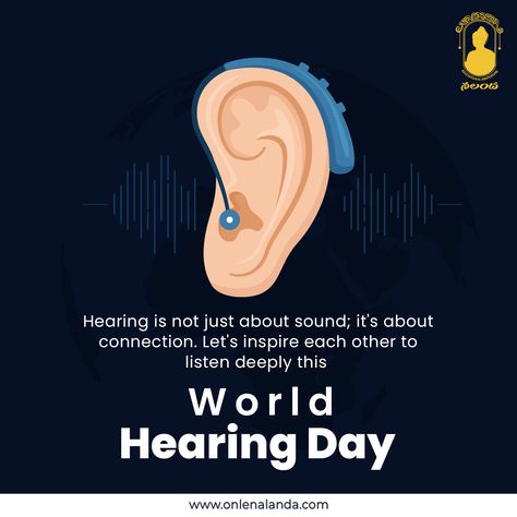 On World Hearing Day, let's raise awareness, inspire action, and make a difference. Audiologist Day, World Hearing Day, Hearing Loss Awareness, Hearing Loss Poster, Hearing Instrument Specialist, Baha Hearing Aid, Hearing Health, Hearing Loss, Hearing Aids