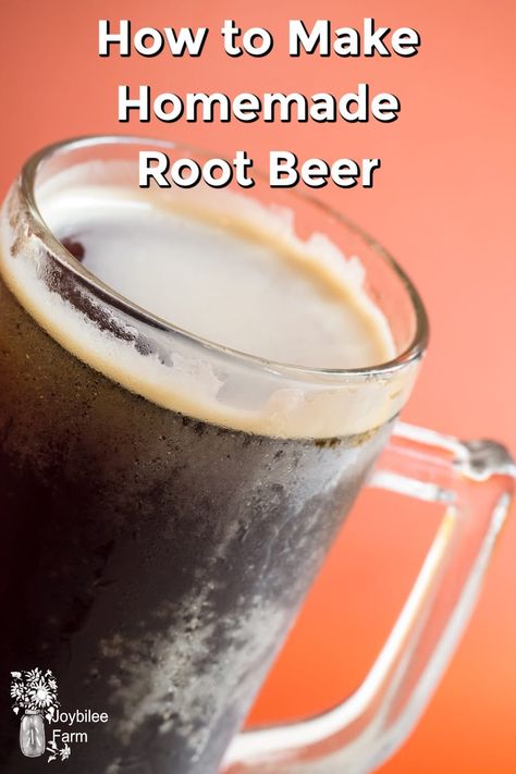 Homemade Root Beer: The Pop That's Actually Good for You | Joybilee® Farm | DIY | Herbs | Gardening | Botanical Drinks, Homemade Root Beer, Root Beer Recipe, Homemade Rootbeer, Healthy Beverages, Scratch Cooking, Beer Recipe, Homestead Kitchen, Homemade Soda