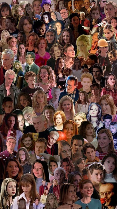 #collage #buffythevampireslayer #buffy #btvs Buffy Wallpaper, Buffy The Vampire Slayer Wallpaper, On The Phone, Buffy The Vampire, Buffy The Vampire Slayer, Vampire Slayer, The Vampire, Movies Showing, Collage