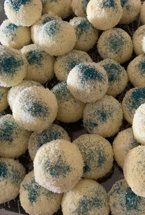 Keenan Blake’s Kitchen | Recipe no. 7 Diwali Baking Soji balls 🙏🏾🙏🏾🙏🏾💐💐💐 | Facebook Diwali Baking, Kitchen Recipe, Icing Sugar, Milk Powder, Powdered Milk, Kitchen Recipes, 1 Cup, Diwali, Almond