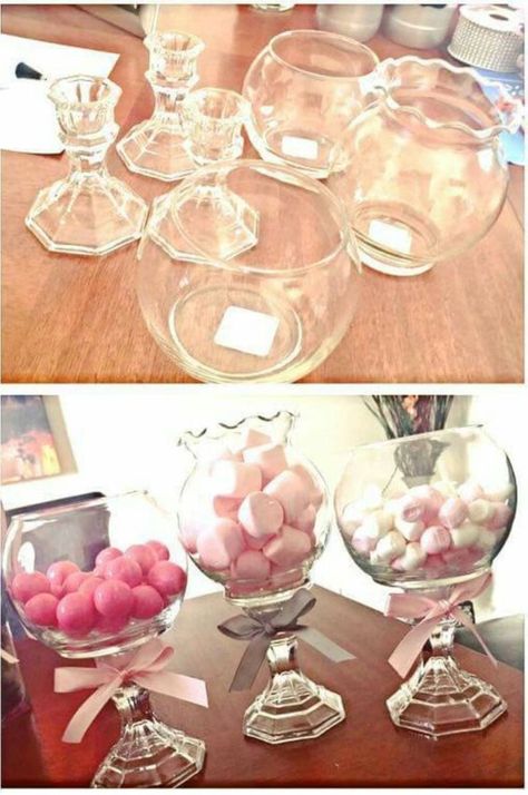 Diy Cupcake Stand, Diy Baby Shower Centerpieces, Diy Cupcake, Decoration Evenementielle, Diy Cupcakes, Diy Dollar Tree Decor, Dollar Tree Decor, Shower Centerpieces, Dollar Tree Diy Crafts