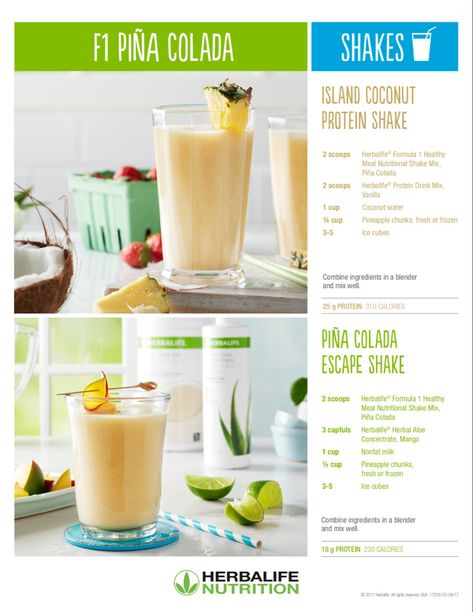 Herbalife Meals, Heathy Smoothies, Herbal Life Shakes, Herbalife Meal Plan, Shake Ideas, Herbalife Diet, Herbalife Protein, Herbalife Teas, Herbalife Results