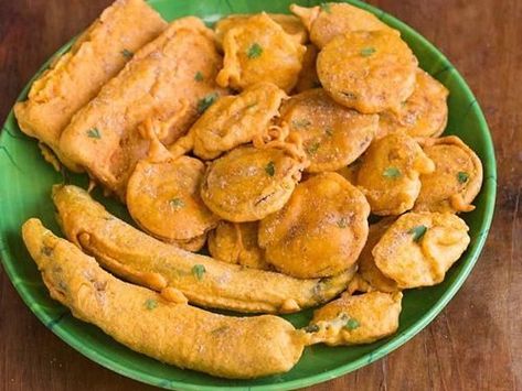 50 Tasty Besan Recipes (Gram Flour or Chickpea Flour Recipes) Veg Pakora Recipe, Crispy Pakora Recipe, Mix Vegetable Recipe, Vegetable Pakora, Ramzan Special Recipes, Ramzan Recipe, Vegetables Dishes, Laxmi Ganesh, Pakoda Recipe