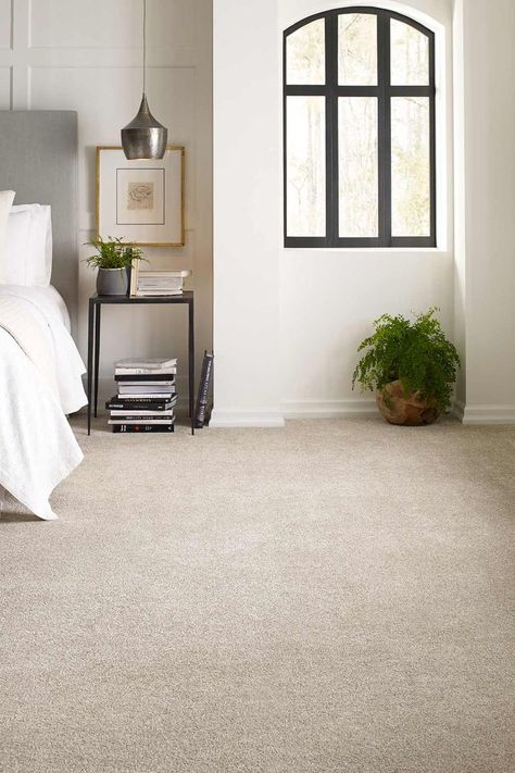 Cream Carpet Bedroom, Beige Carpet Bedroom, Bedroom Carpet Colors, Neutral Carpet, Shaw Carpet, Brown Carpet, White Carpet, Home Carpet, Beige Carpet