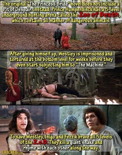 #ThePrincessBride (1987) Prince Bride, Book Dialogue, Princess Bride Quotes, Inigo Montoya, The Princess Bride, End Of The Rainbow, Aw Yeah, Bride Book, Left Out