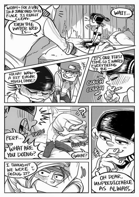 Title: KevEdd The Van -Part 06 Kevin X Edd Comics Hard, Kevedd Comic, Ed Edd Y Eddy, Ed And Eddy, My Reading Manga, Cartoon Couples, Cartoon Fanart, Reading Manga, Cartoon Ships