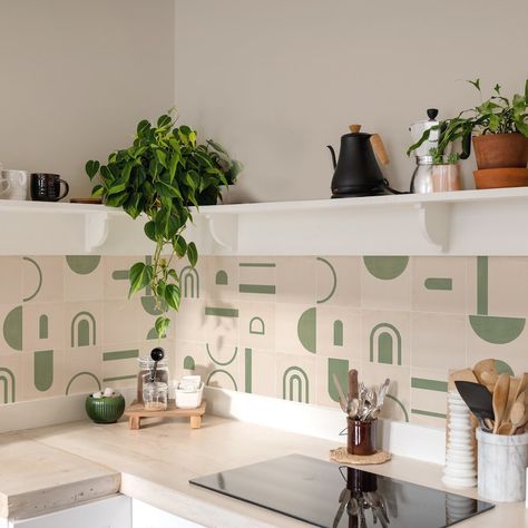 Fun Backsplash Kitchen, Bathroom Splashback, Backsplash Mural, Kitchen Splashback Tiles, Classy Wallpaper, Peel Stick Backsplash, Washable Wallpaper, Diy Kitchen Backsplash, Kitchen Vinyl