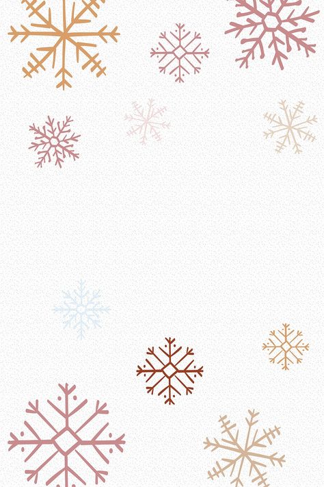 Winter snowflake background, Christmas aesthetic doodle in white | free image by rawpixel.com / Busbus Background Christmas Aesthetic, Mobile Wallpaper Aesthetic, Christmas Snowflakes Wallpaper, Wallpaper Aesthetic Christmas, Christmas Background Iphone, Snowflake Wallpaper, Christmas Doodle, Christmas Backgrounds, Wallpaper Christmas