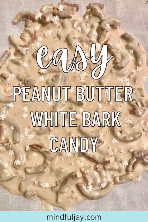 Pretzel Bark, Peanut Butter White Chocolate, Brunch Casserole Recipes, Making Peanut Butter, White Almond Bark, Candy Bark, Peanut Butter Pretzel, Brunch Casserole, Pretzels Recipe