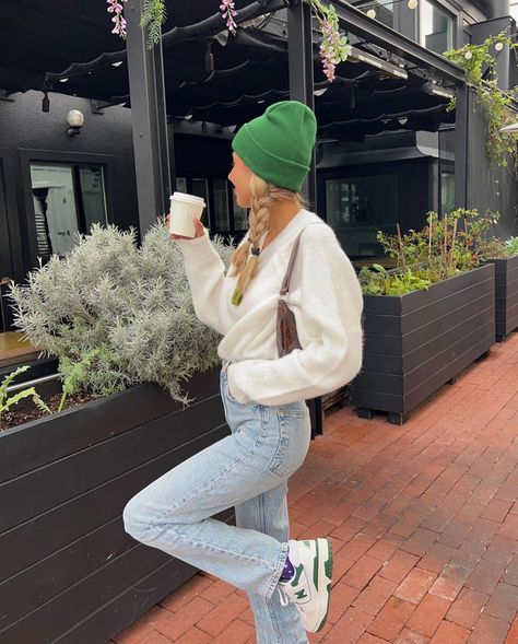 brit harvey 🍒🍒🦋🦋🌈🌈🍓🍓👽👽☁️☁️🍭🍭💚💚 on Instagram: “Lattes and croissant forever 💚💚💚💚 fittttty is @garageclothing #iweargarage ad” Brit Harvey, Dream Closet, Brooklyn, Winter Hats, Closet, On Instagram, Instagram