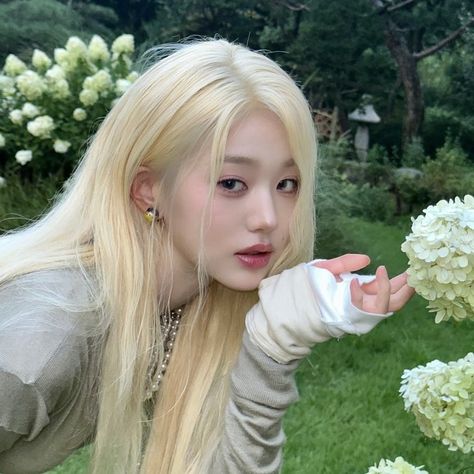 Blonde Hair, Blonde, Flowers, Hair, White, Instagram