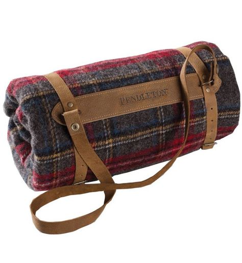 Pin for Later: Shop 100 Last-Minute Gift Ideas! Wool Blanket Pendleton Motor Robe With Leather Carrier ($100) Pendleton Blanket, Stadium Blankets, Wool Throw Blanket, Pendleton Woolen Mills, Picnic Time, Pendleton Wool, Wool Throw, Autumn Cozy, Patterned Throw