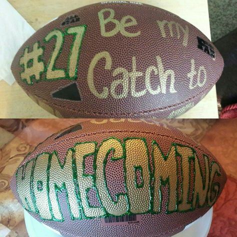 Asking my football player to Hoco ❤ #football #homecoming #proposal #cute… Football Proposal, Sadie Hawkins Proposals, Girl Ask Guy, Football Promposal, Sadies Proposal, Cute Hoco Proposals, Country Prom, Prom Posters, Cute Homecoming Proposals