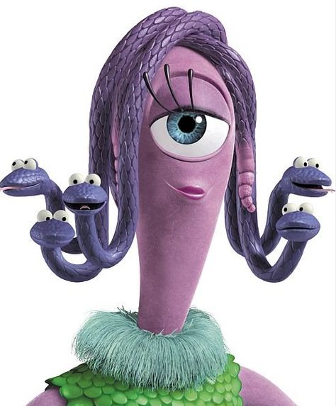 Celia from Monsters, Inc. cartoon hairstyle Character With Purple Hair, Monsters Inc Characters, Monsters Inc University, Disney Clipart, Disney Monsters, Cartoon Hair, Monster University, Monsters Inc, Purple Hair