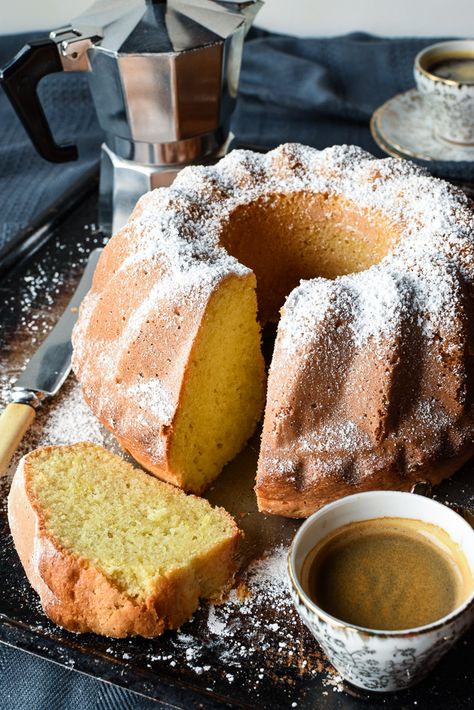 Lemon Yogurt Cake Recipe, Best Scone Recipe, Lemon Yogurt Cake, Yoghurt Cake, Lemon Curd Recipe, Italian Breakfast, Italian Cake, Torte Cupcake, Lemon Yogurt