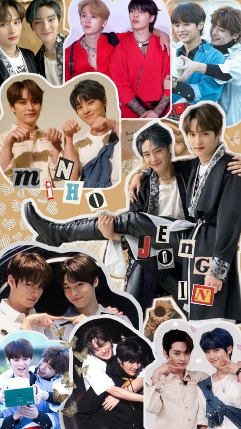 Jeongin And Lee Know Wallpaper, In And Lee Know, In Wallpaper Skz, Lee Know And Jeongin, Wallpaper Skz, Pop Wallpaper, Book Wallpaper, Lee Know Stray Kids, Yang Jeongin