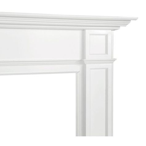 Pearl Mantels The Marshall Fireplace Mantel Shelf - Walmart.com - Walmart.com White Fireplace Surround, Traditional Fireplace Mantel, Fireplace Mantel Surround, Fireplace Mantel Surrounds, Fireplace Mantel Shelf, Mantel Surround, Maxwell House, Staircase Makeover, White Fireplace