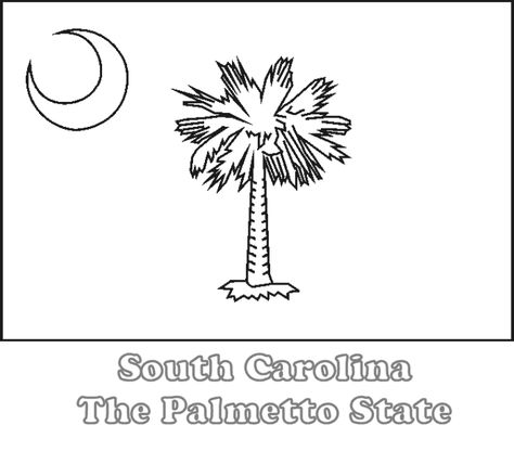 South Carolina state flag South Carolina Tattoo, South Carolina State Flag, South Carolina Flag, Palmetto Moon, Flag Coloring Pages, State Symbols, Coloring Pages Inspirational, Flag Tattoo, American Symbols