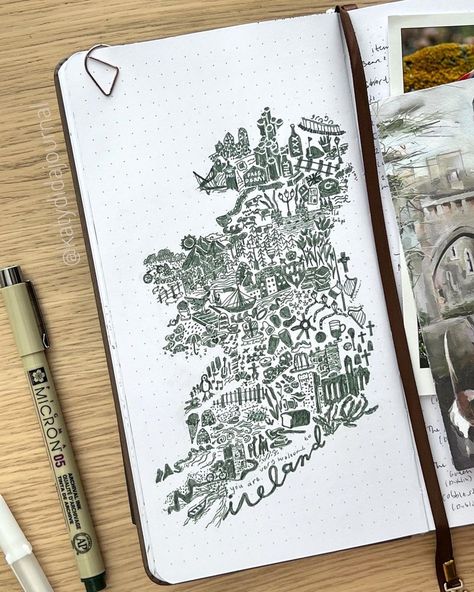 Ireland In May, Tiny Doodles, Map Of Ireland, My Map, Instagram Posting, Life Planning, Life Plan, Travel Journal, My Pictures