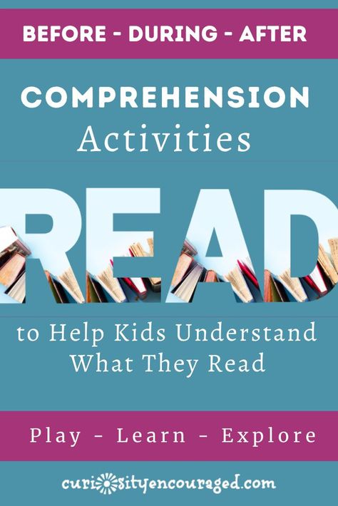 These reading comprehension activities can help our kids hone their skills before, during, and after reading. After Reading Activities, Reading Suggestions, Writing A Book Review, Teaching Reading Comprehension, Improve Reading Comprehension, Alternative Education, Expository Writing, Homeschool Tips, How To Start Homeschooling