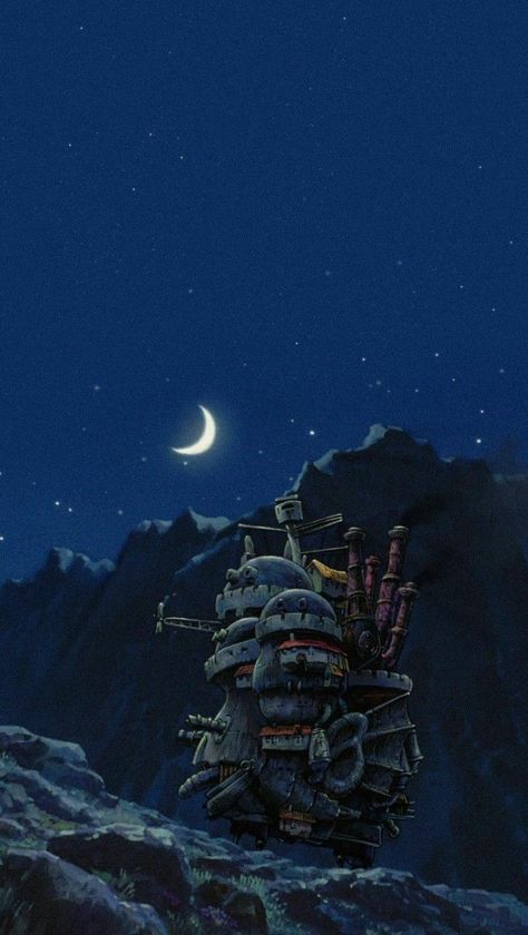 Wallpaper Ghibli, Howl's Moving Castle Calcifer, Howls Moving Castle Wallpaper, Howls Moving Castle Art, Ghibli Wallpaper, 하울의 움직이는 성, Studio Ghibli Background, Personajes Studio Ghibli, Ghibli Artwork